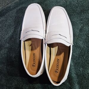 Unbranded White Men's Slip On Loafers Size 11.5